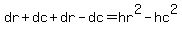dr%2Bdc%2Bdr-dc=hr%5E2-hc%5E2