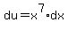 du+=+x%5E7%2Adx