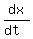dx%2F%28dt%29