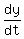 dy%2Fdt