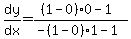 dy%2Fdx=%28%281-0%290-1%29%2F%28-%281-0%291-1%29