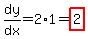 dy%2Fdx=2%2A1=highlight%282%29