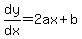 dy%2Fdx=2ax%2Bb
