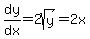 dy%2Fdx+=+2sqrt%28y%29+=+2x