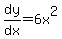 dy%2Fdx+=+6x%5E2