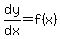 dy%2Fdx+=+f%28x%29