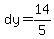 dy=14%2F5