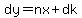 dy=nx%2Bdk