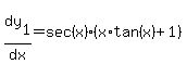 dy%5B1%5D%2Fdx=sec%28x%29%28x%2Atan%28x%29%2B1%29