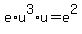 e%2Au%5E3%2Au=e%5E2