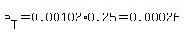 e%5BT%5D=0.00102%2A0.25=0.00026