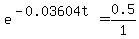 e%5E%28-0.03604t%29=0.5%2F1