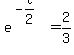e%5E%28-t%2F2%29+=+2%2F3