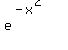 e%5E%28-x%5E%282%29%29