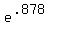 e%5E%28.878%29