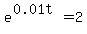 e%5E%280.01t%29=2