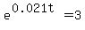 e%5E%280.021t%29=3