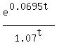 e%5E%280.0695t%29%2F1.07%5Et