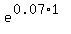 e%5E%280.07%2A1%29