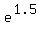 e%5E%281.5%29