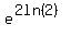 e%5E%282ln%282%29%29