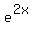 e%5E%282x%29