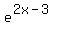 e%5E%282x-3%29
