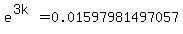 e%5E%283k%29+=+0.01597981497057