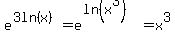 e%5E%283ln%28x%29%29+=e%5E%28ln%28x%5E3%29%29=x%5E3
