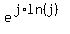e%5E%28j%2Aln%28j%29%29