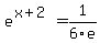 e%5E%28x%2B2%29+=+1%2F6e