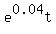 e%5E0.04t