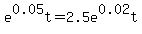 e%5E0.05t+=+2.5e%5E0.02t