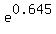 e%5E0.645