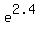 e%5E2.4