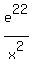 e%5E22%2Fx%5E2