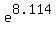e%5E8.114