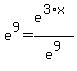 e%5E9+=+e%5E%283%2Ax%29%2Fe%5E9
