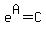 e%5EA=C