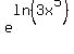 e%5Eln%283x%5E5%29