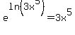 e%5Eln%283x%5E5%29+=+3x%5E5