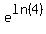 e%5Eln%284%29