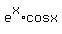 e%5Ex%2Acosx