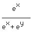 e%5Ex%2F%28e%5Ex%2Be%5Ey%29
