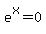 e%5Ex=0