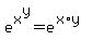 e%5Ex%5Ey=e%5E%28x%2Ay%29