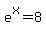 e%5Ex+=+8