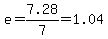 e+=+7.28%2F7=1.04