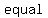 equal+