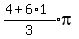 expr%28%284%2B6%2A1%29%2F3%29pi